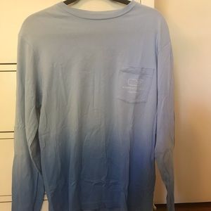 Vineyard Vines blue ombre long sleeve